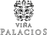 Logotipo de VIÑA PALACIOS con el icono del Greenman